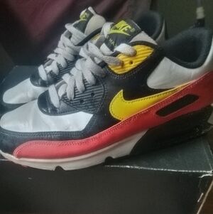 Nike Kids Sneakers - Black, Yellow, Red